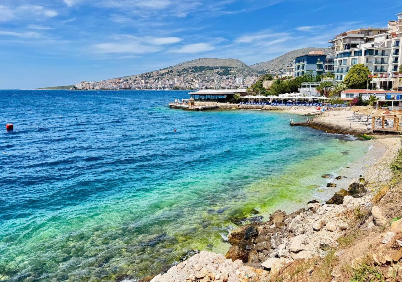 Viola Sea View Penthouse Lägenhet Sarandë Exteriör bild